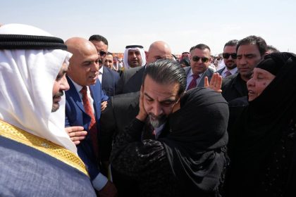 رئيس حزب تقدم الرئيس محمد الحلبوسي يحضر تجمّعاً لدعم مرشَّحة الحزب شهد الحمداني في قضاء مخمور