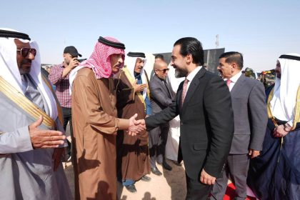 رئيس حزب تقدم الرئيس محمد الحلبوسي يحضر تجمّعاً لدعم مرشَّح الحزب حازم أحمد الجبوري بالقيارة