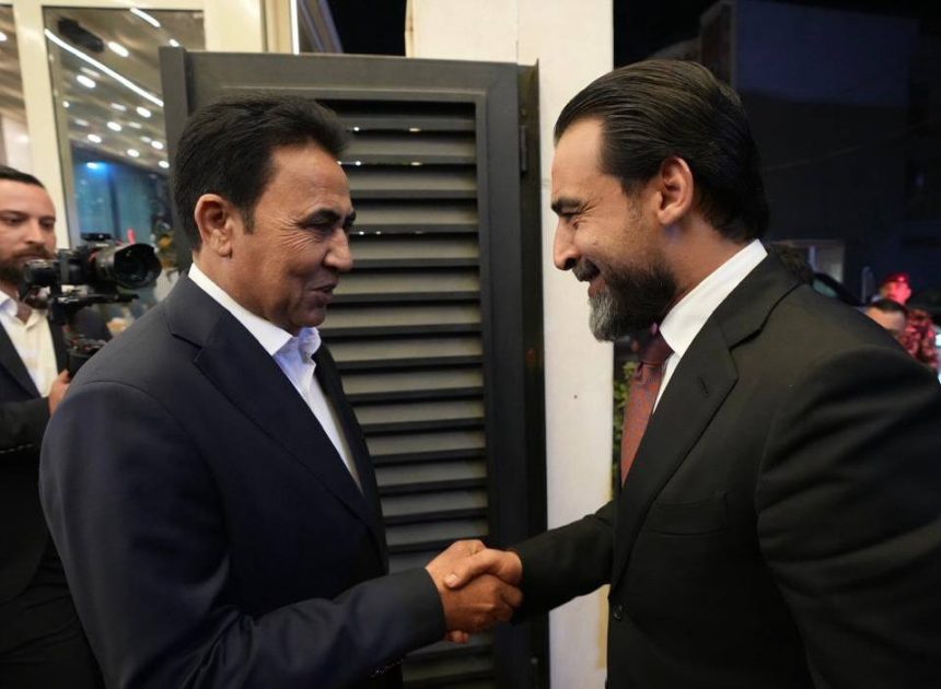 رئيس حزب تقدم الرئيس محمد الحلبوسي يبحث مع محافظ نينوى الأوضاع العامَّة في المحافظة