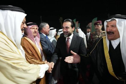 رئيس حزب تقدم الرئيس محمد الحلبوسي يحضر تجمّعاً لدعم مرشَّح الحزب جمعة الدوار البجاري في نينوى