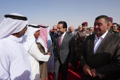 الرئيس الحلبوسي يصل الى قرى قبيلة الجحيش في قضاء تلعفر بمحافظة نينوى