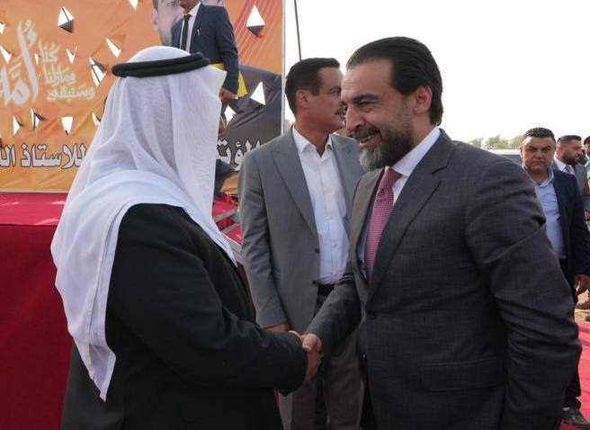 الرئيس الحلبوسي يحضر تجمّعاً لدعم مرشَّح "تقدم" اللواء مروان الجحيشي في تلعفر