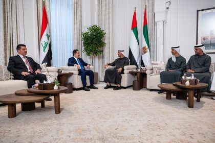 العراق والامارات يبحثان تعزيز التعاون بمختلف المجالات والعمل على دعم استقرار المنطقة
