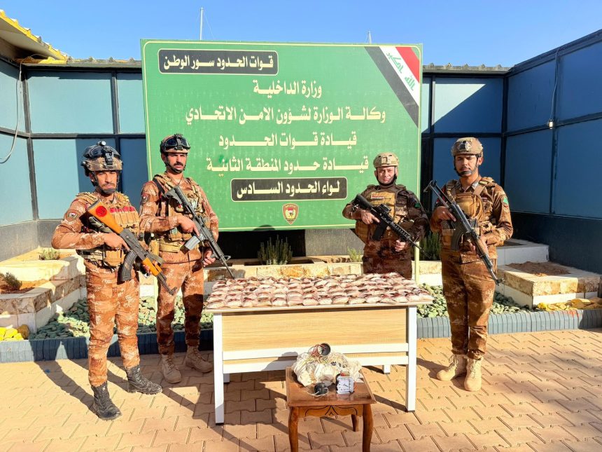 احباط محاولة تهريب 80 ألف حبة مخدرة عبر منطاد على الشريط الحدودي مع سوريا