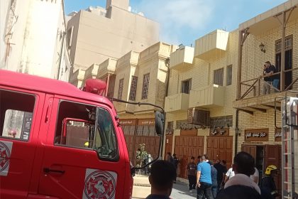 اندلاع حريق داخل مخزن للقرطاسية في شارع المتنبي وسط بغداد