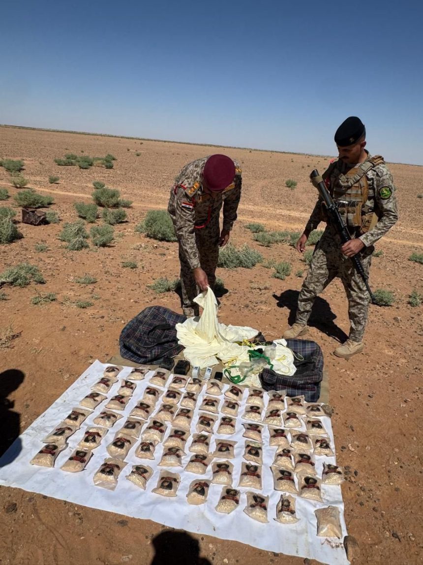 الاستخبارات العسكرية تحبط عملية تهريب اكثر من 198 الف حبة مخدرة في الأنبار