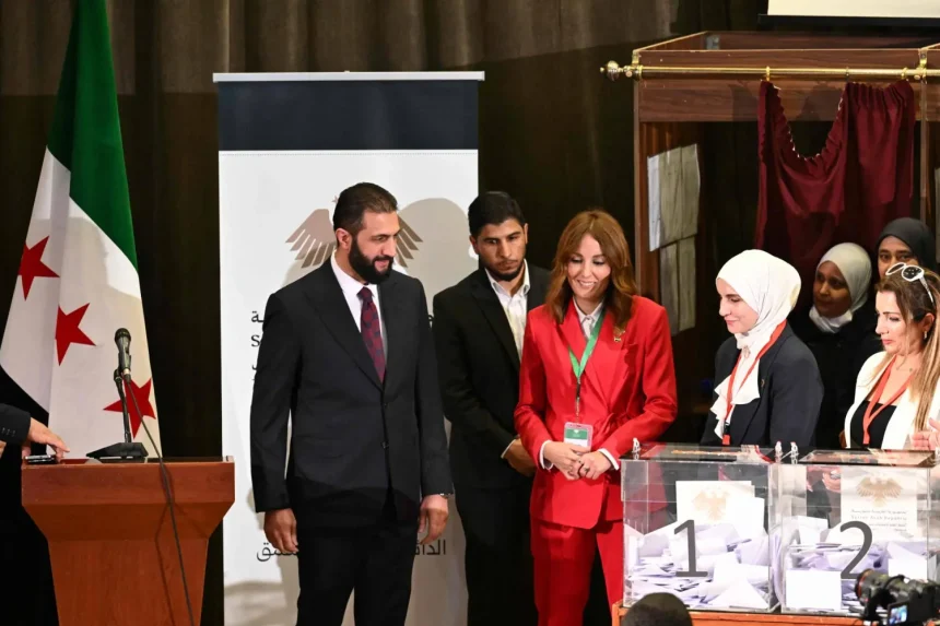 الشرع: هناك الكثير من القوانين المعلقة في سوريا بحاجة إلى تصويت