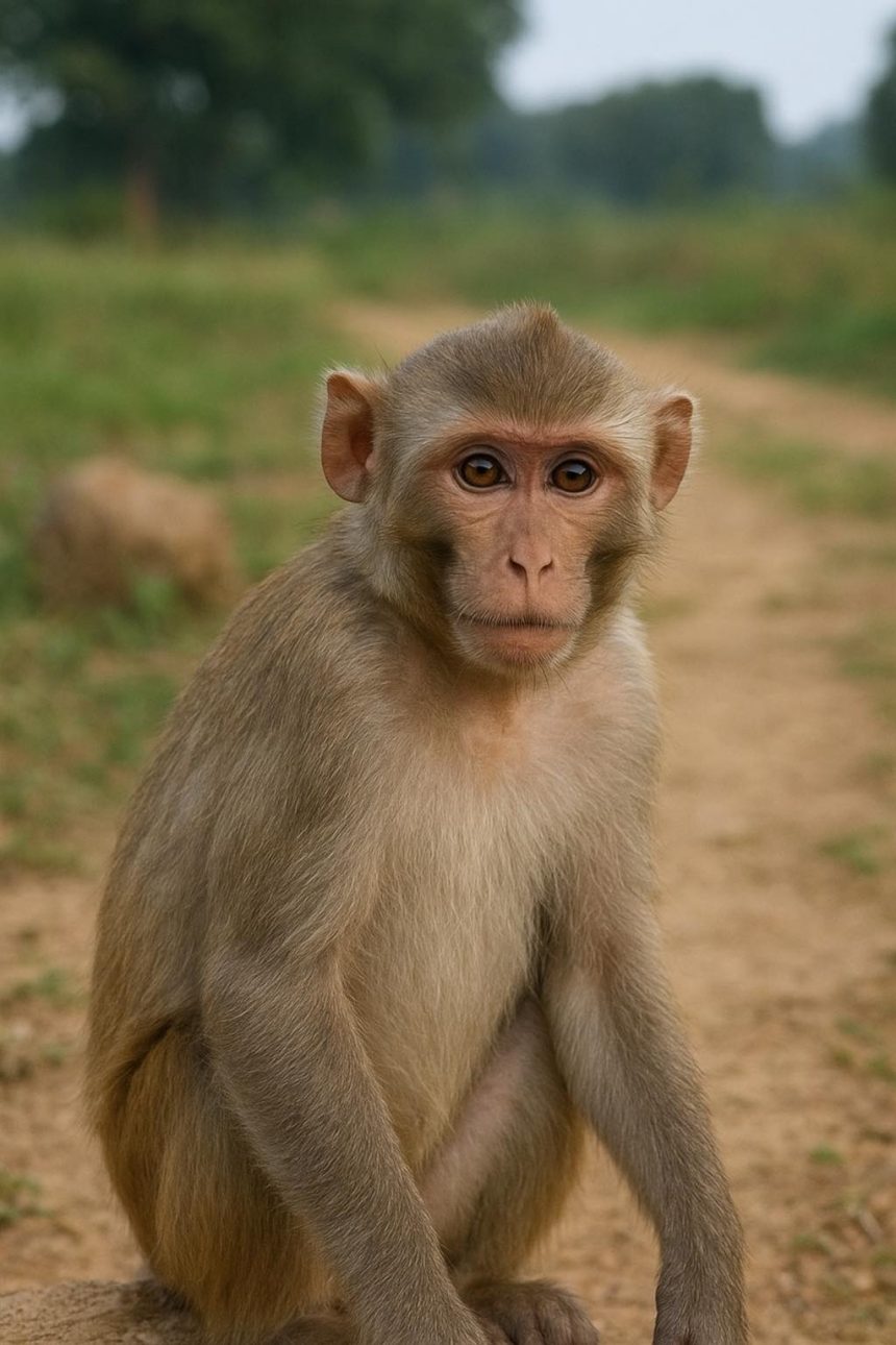 اصابة موظفة حكومية بتعرضها لهجوم من "قرد" هارب من احد المزارع شمالي بغداد