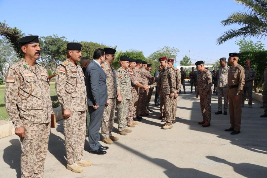 نائب قائد العمليات المشتركة يصل إلى الأنبار