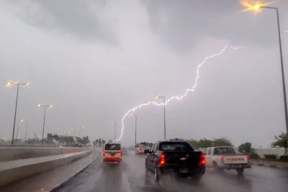 أمطار رعدية