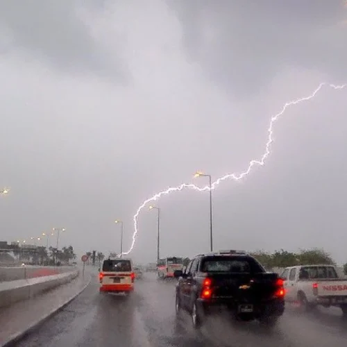 أمطار رعدية