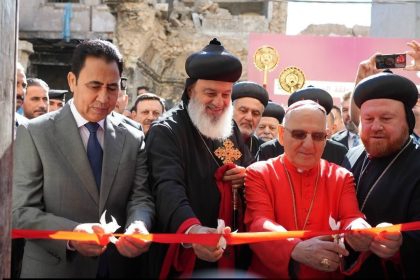 بعد عقد من الدمار.. نينوى تحتفي بإعادة ولادة كنيسة "مار توما" بحضور وفد من الفاتيكان