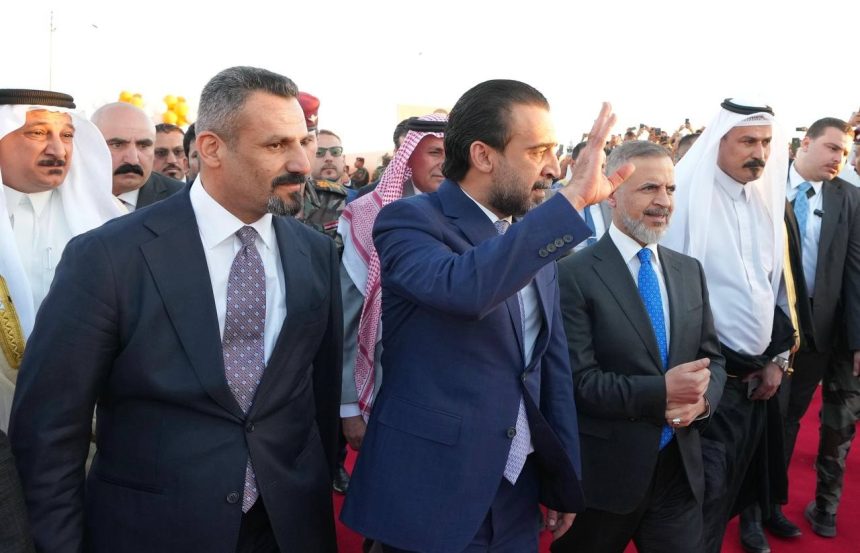 الرئيس الحلبوسي يحضر تجمّعاً جماهيرياً لمرشَّح "تقدم" النائب أحمد مظهر في ديالى