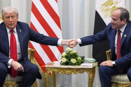 الرئيس المصري: ترامب هو الوحيد القادر على تحقيق السلام في المنطقة