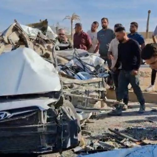 بالصور.. حادث سير عنيف يودي بحياة طالبتين في كركوك