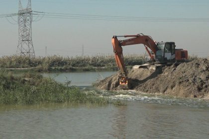 ردم أكثر من 1000 بحيرة أسماك غير مجازة في بغداد