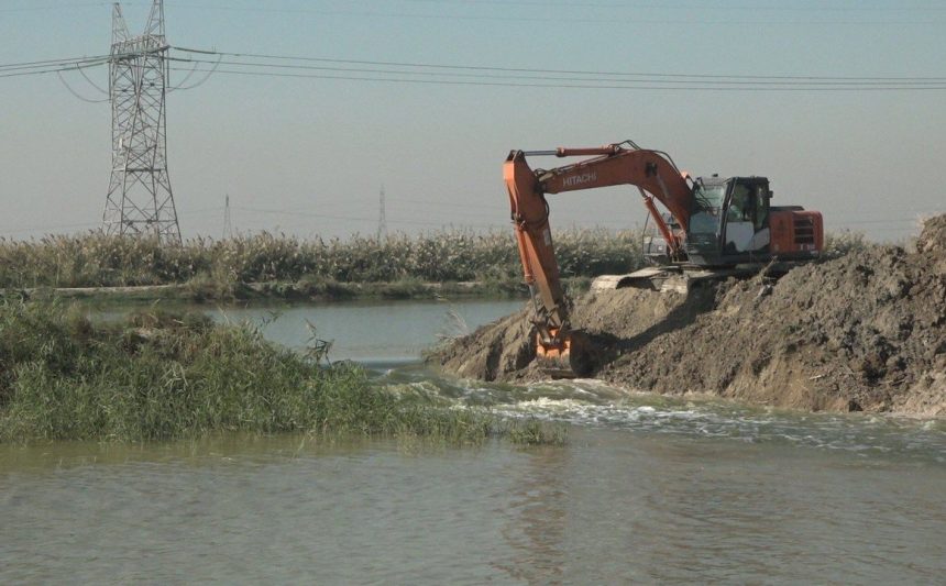 ردم أكثر من 1000 بحيرة أسماك غير مجازة في بغداد