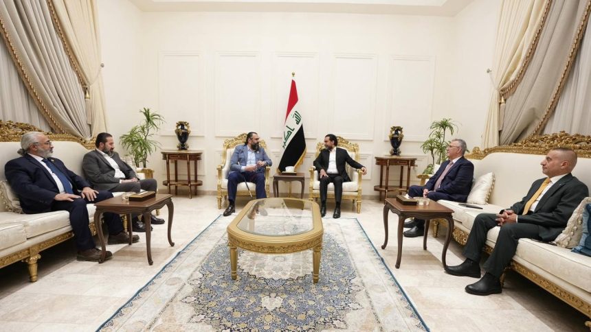 الرئيس الحلبوسي والكسنزاني يناقشان الأوضاع السياسية والاستعدادات للانتخابات النيابية المقبلة