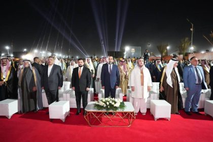 الرئيس الحلبوسي يحضر تجمّعاً جماهيرياً لمرشَّح "تقدم" عز الدين الجبوري في الرضوانية ببغداد