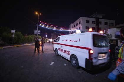 اصابة منتسب واحتراق 3 مركبات بانفجار انبوب غاز داخل احد مقرات شرطة الطاقة جنوبي بغداد