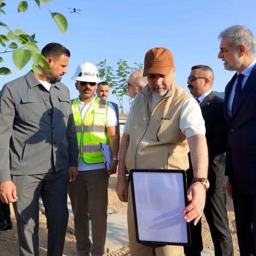 امين بغداد يعلن المباشرة بالاعمال الزراعية في مشروع غابات العاصمة المستدامة