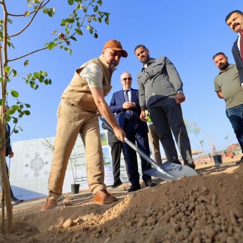 امين بغداد يعلن المباشرة بالاعمال الزراعية في مشروع غابات العاصمة المستدامة