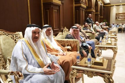 رئيس حزب تقدم الرئيس محمد الحلبوسي يستقبل جمعاً من شيوخ ووجهاء ومثقَّفي بغداد بحضور مرشَّح الحزب ظافر العاني