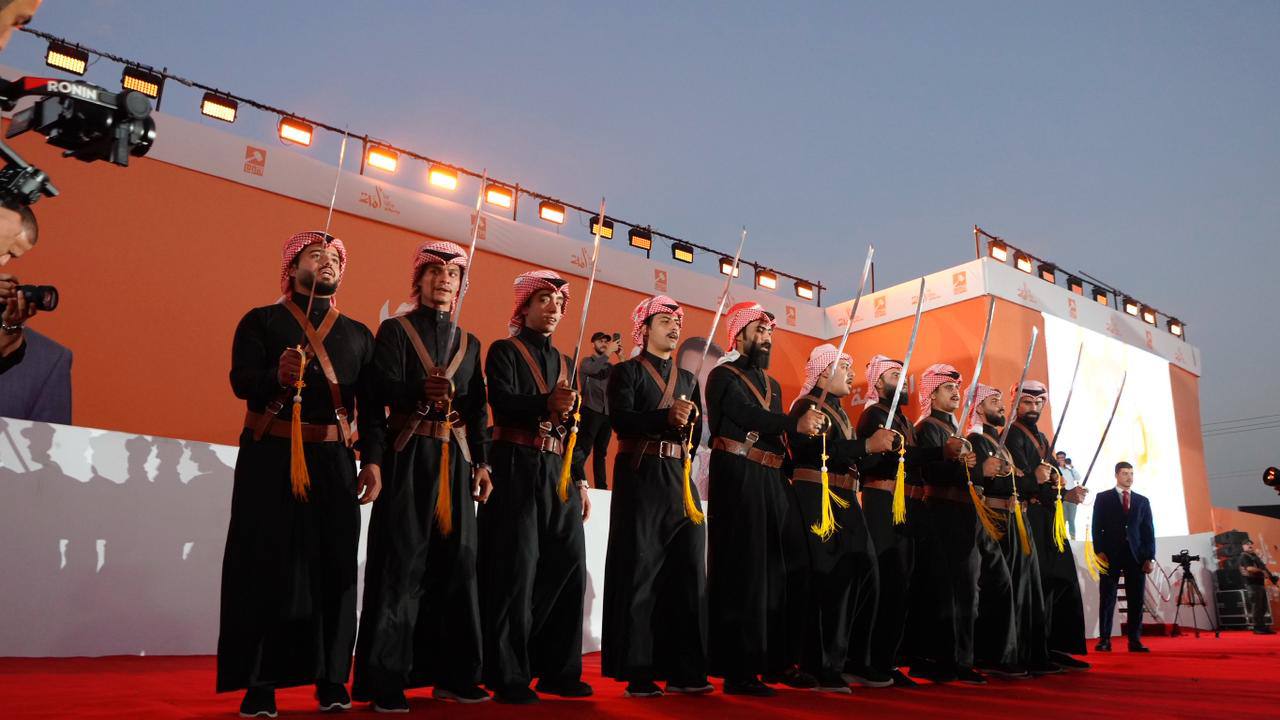 رئيس حزب تقدم الرئيس محمد الحلبوسي يحضر تجمّعاً جماهيرياً لدعم مرشَّح الحزب محافظ الأنبار محمد نوري بقضاء القائم