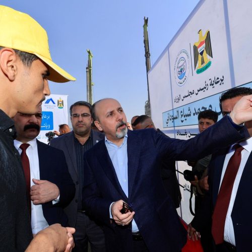 أمين بغداد يطلق الأعمال التنفيذية لمجسر طريق بغداد – بابل