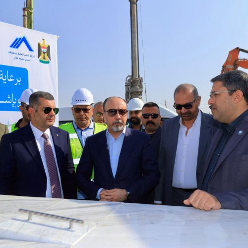 أمين بغداد يطلق الأعمال التنفيذية لمجسر طريق بغداد – بابل