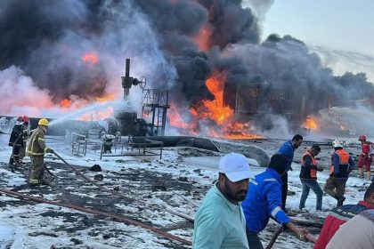 النفط: مستودع البرجسية 1 مخصص للغاز وحريق اليوم لا يؤثر في التصدير