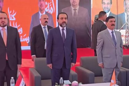 الرئيس الحلبوسي يصل إلى قضاء الشرقاط لحضور المؤتمر الجماهيري لمرشح حزب تقدم محمد الرومي