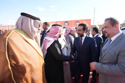 الرئيس الحلبوسي يحضر تجمّعاً لدعم مرشَّح "تقدم" محمد الرومي في قضاء الشرقاط