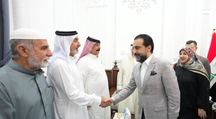 الرئيس الحلبوسي يزور مضيف الراويين في قضاء راوه لدعم مرشَّحة "الأنبار هويتنا" أسماء العاني