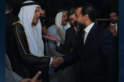 رئيس حزب تقدم الرئيس محمد الحلبوسي يحضر تجمّعاً لدعم مرشَّح الحزب حذيفة حماد عبد عصمي في بيجي