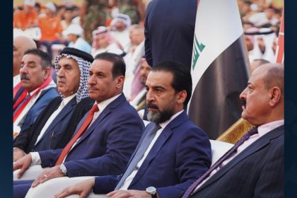 الرئيس الحلبوسي يحضر تجمّعاً جماهيرياً في الدورة لدعم مرشَّح "تقدم" حميد الشمري