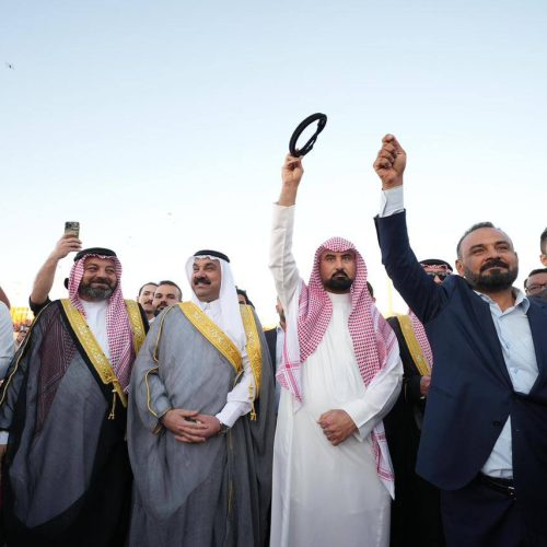 الرئيس الحلبوسي يحضر تجمّعاً جماهيرياً لمرشح "تقدم" الشيخ هيبت الحلبوسي في الفلوجة