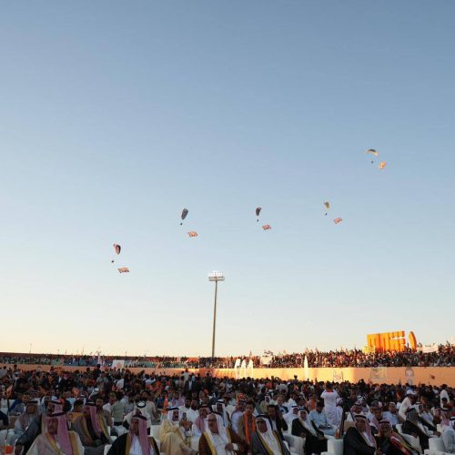 الرئيس الحلبوسي يحضر تجمّعاً جماهيرياً لمرشح "تقدم" الشيخ هيبت الحلبوسي في الفلوجة