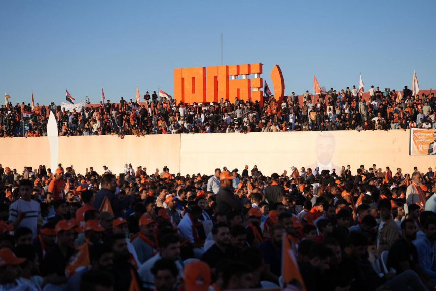 الرئيس الحلبوسي يحضر تجمّعاً جماهيرياً لمرشح "تقدم" الشيخ هيبت الحلبوسي في الفلوجة