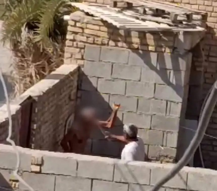 الداخلية بشأن مقطع يظهر تعنيف شخص لوالده: الفيديو ليس داخل العراق