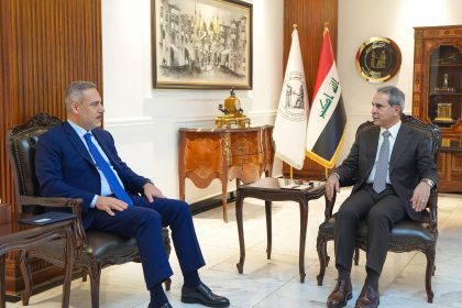 رئيس مجلس القضاء يبحث مع وزير الخارجية التركي التعاون في القضايا القضائية والقانونية المشتركة