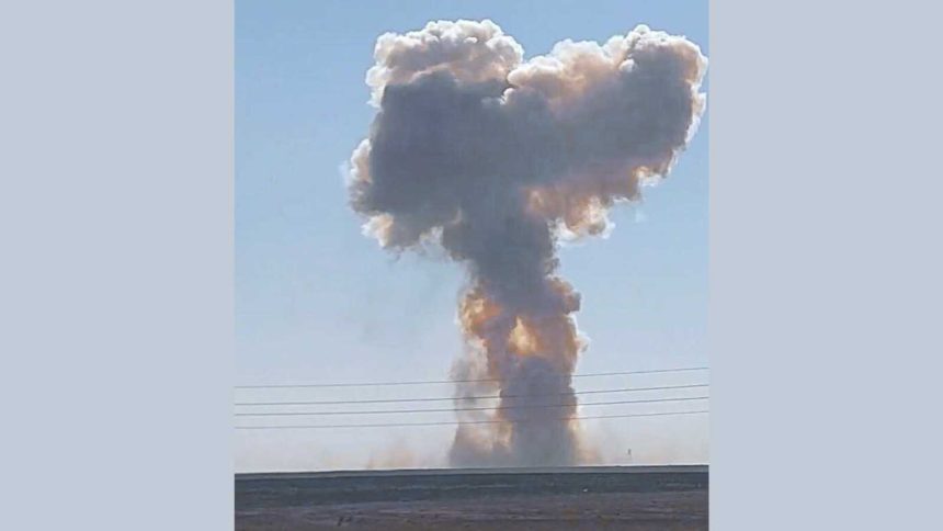 سانا: انفجار عنيف داخل مستودع اسلحة تابع لقوات سوريا الديمقراطية في ريف الحسكة