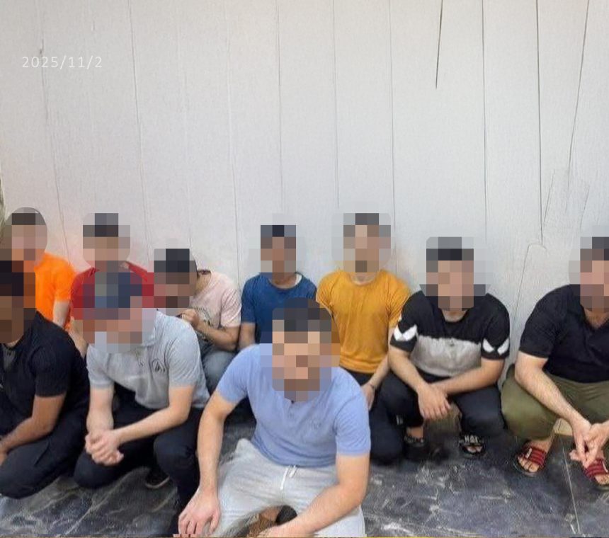 اعتقال سوريين يروجون لجماعات ارهابية في حي الجامعة ببغداد