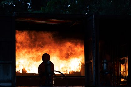 مصرع 3 اطفال بحادث حريق داخل منزلهم في النهروان جنوب شرقي بغداد