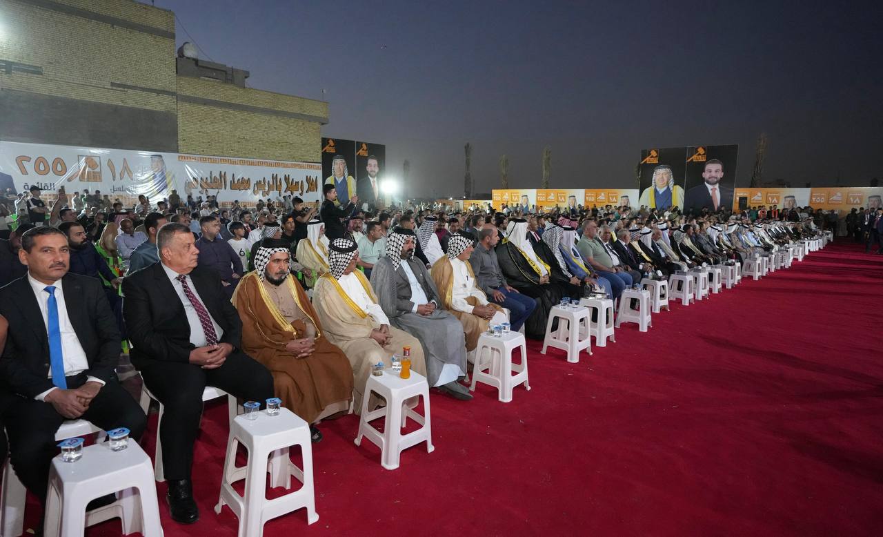 الرئيس الحلبوسي يزور عدداً من مرشَّحي "تقدم" في مناطق مختلفة بالعاصمة بغداد