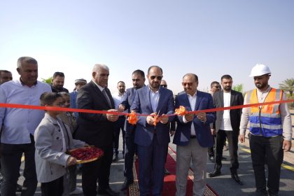 محافظ الأنبار يفتتح عددًا من المشاريع في القائم ويضع حجر الأساس لـ 9 اخرى