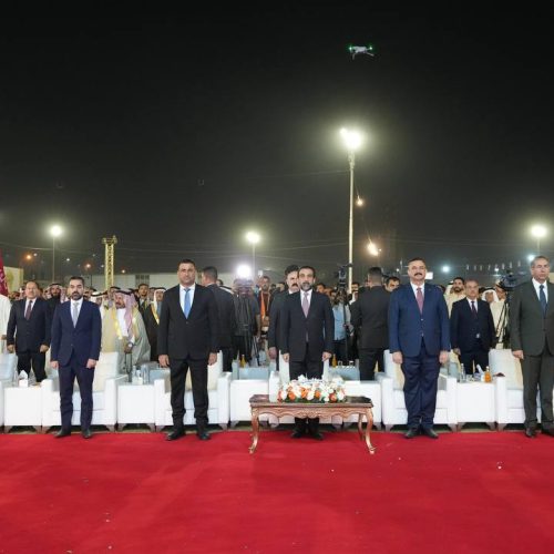 الرئيس الحلبوسي يحضر تجمّعاً في الصقلاوية لدعم مرشَّح تحالف الأنبار هويتنا النائب يحيى المحمدي