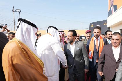 رئيس حزب تقدم الرئيس محمد الحلبوسي يجري جولةً في قضاء المدائن ويدعو للمشاركة الفاعلة بيوم الاقتراع