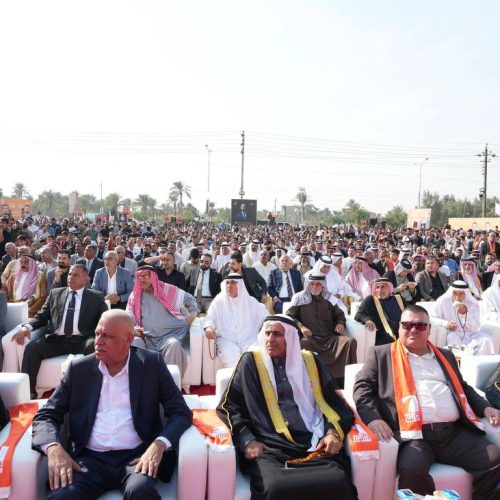 رئيس حزب تقدم الرئيس محمد الحلبوسي يجري جولةً في قضاء المدائن ويدعو للمشاركة الفاعلة بيوم الاقتراع