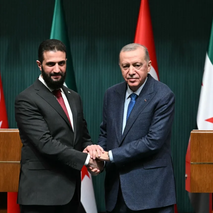 أردوغان يرفع التجميد عن أصول الرئيس السوري أحمد الشرع ووزير داخليته